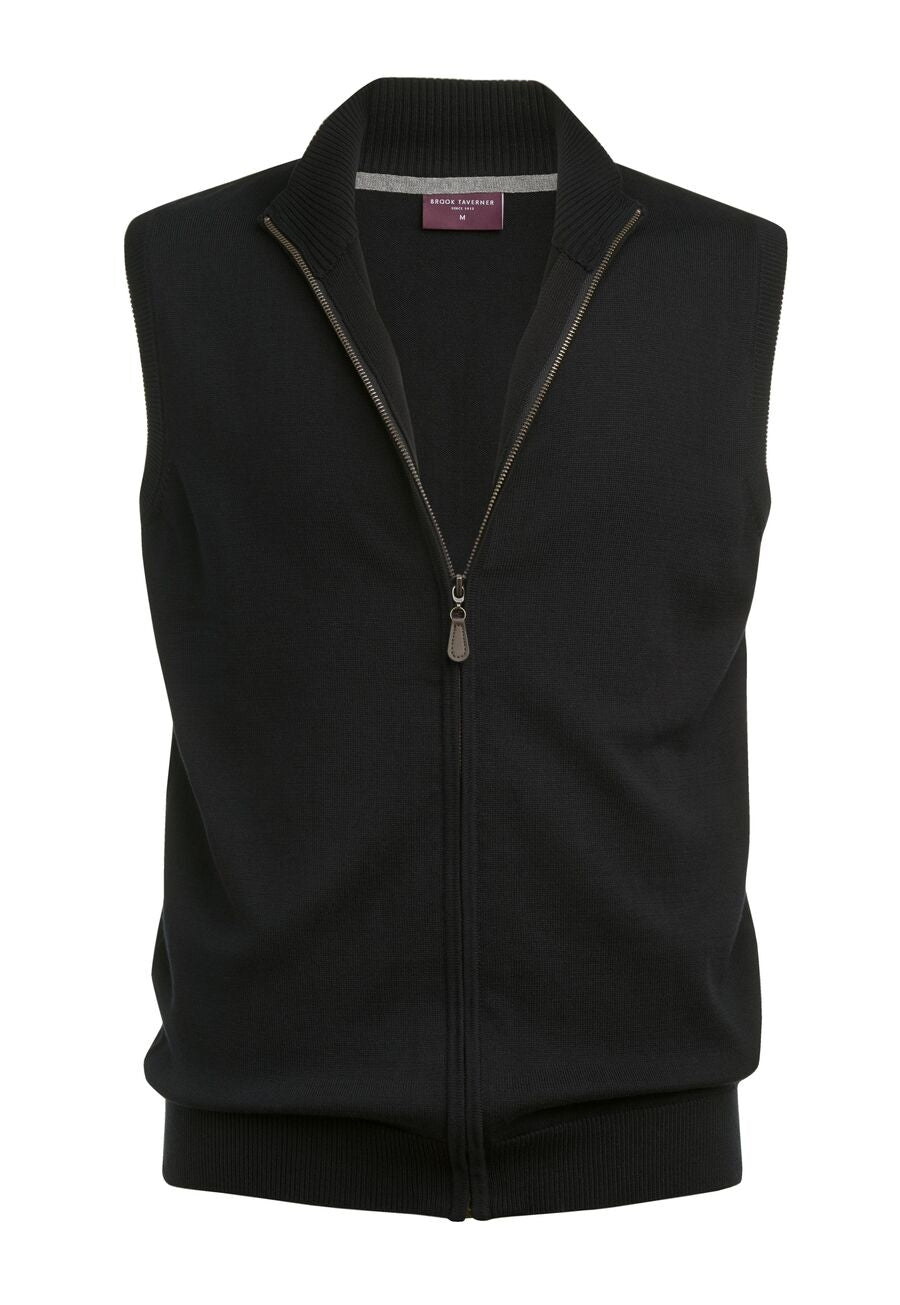 Lincoln Knitted Zip Gilet - Casuals & Separates