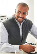 Lincoln Knitted Zip Gilet - Casuals & Separates