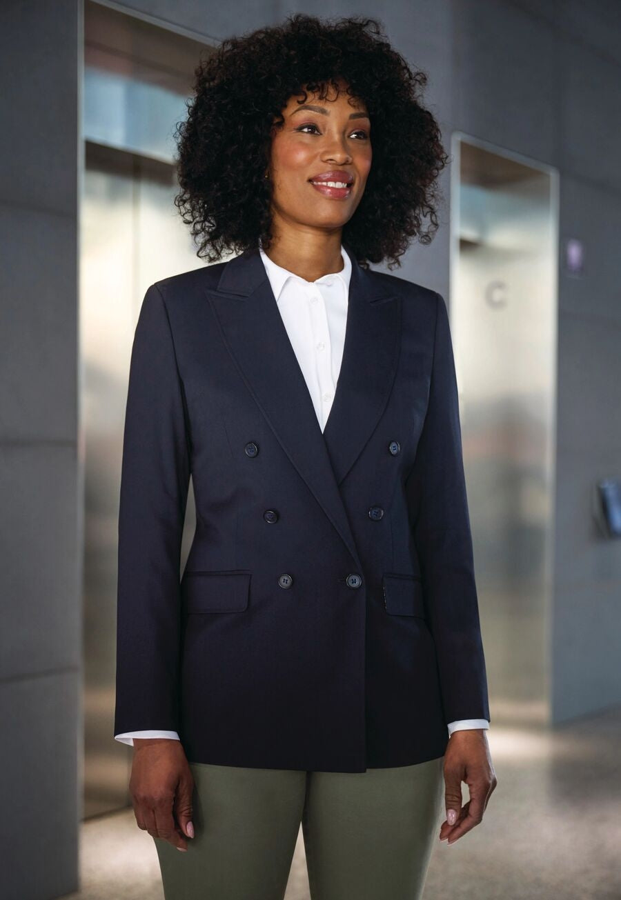 Perdita Double Breasted Blazer - Eclipse Collection