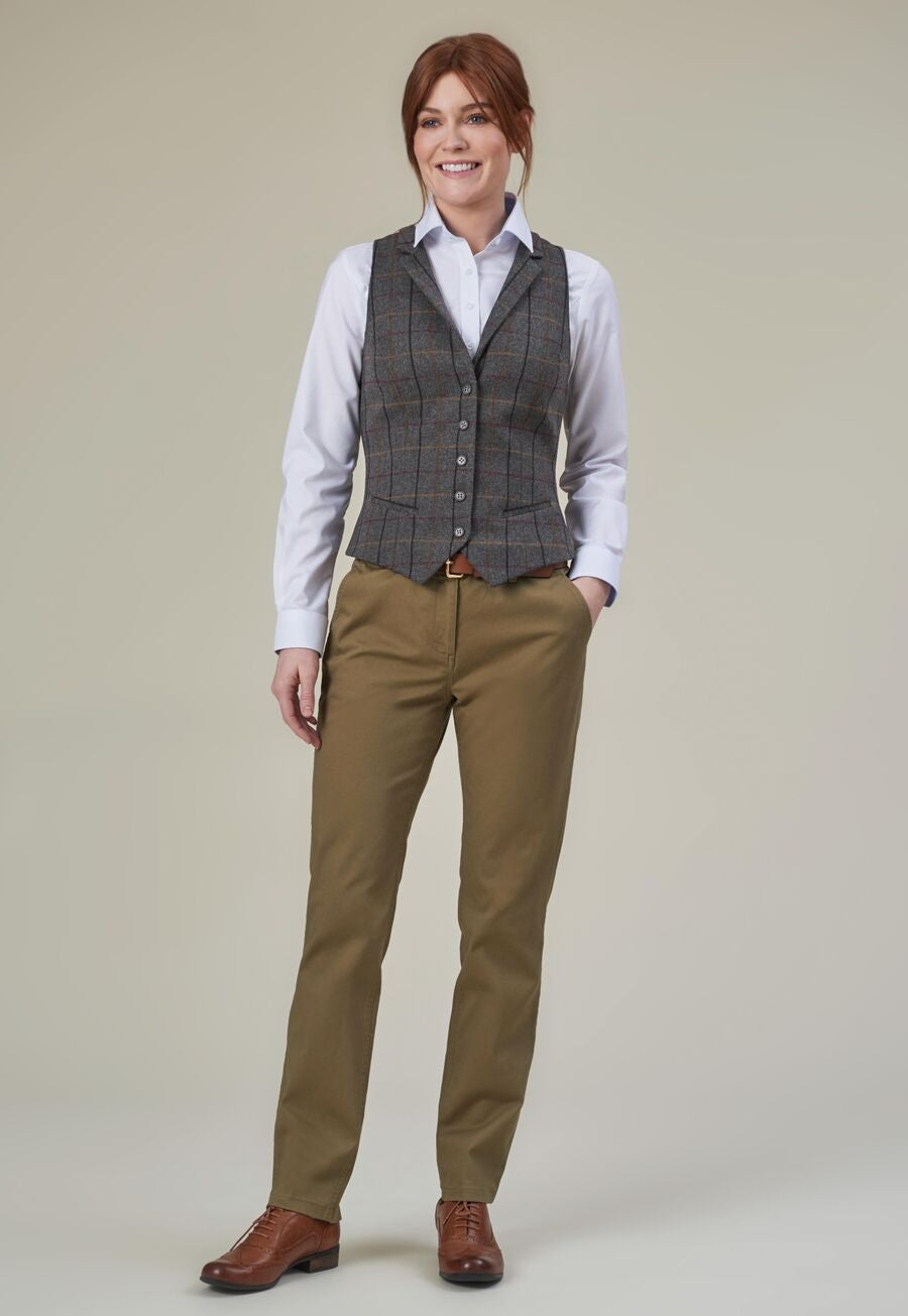 Greenville Tweed Vest - Casuals & Separates